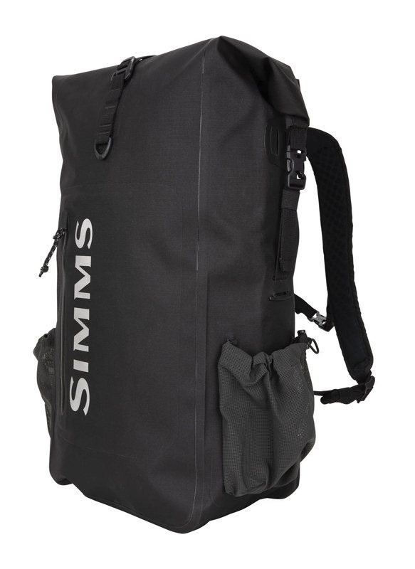 Simms Dry Creek Roll Top Backpack - Black