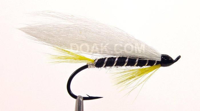 Black Ghost Spring Streamer - Size #2/0 Single
