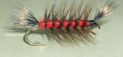 Red Whiskers<br>Brown Hackle